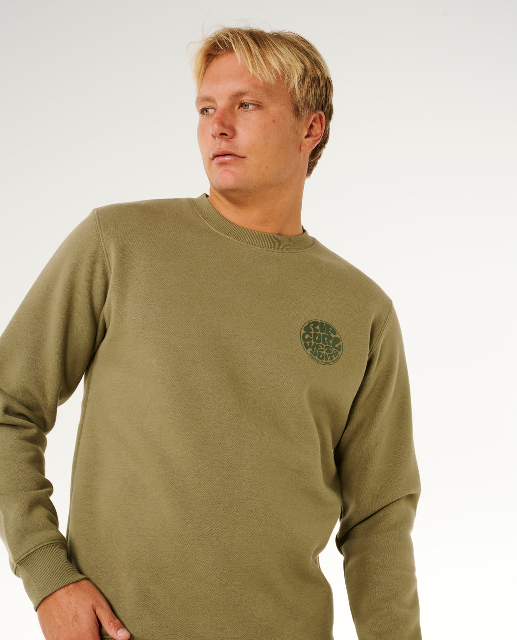 Rip Curl Wetsuit Icon Crew Fleece Jumper | Rip Curl | Portwest - The Outdoor Shop