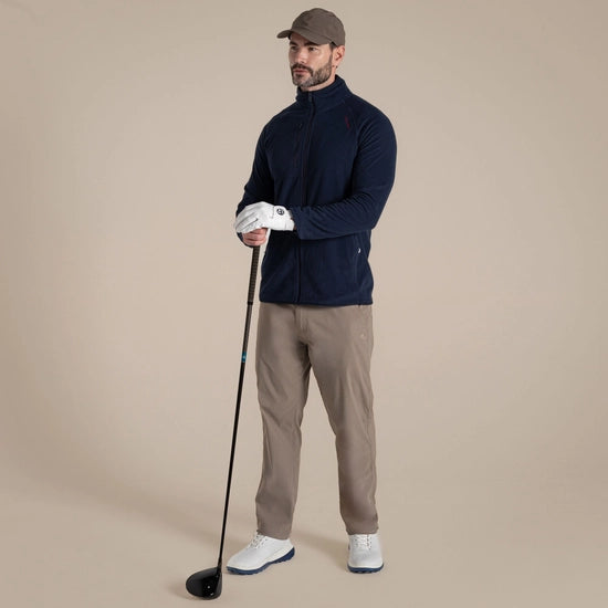 Craghoppers Men's NosiLife Bromsgrove Golf Full Zip Fleece | Craghoppers | Portwest - The Outdoor Shop