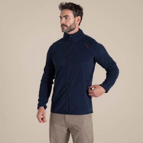 Craghoppers Men's NosiLife Bromsgrove Golf Full Zip Fleece | Craghoppers | Portwest - The Outdoor Shop