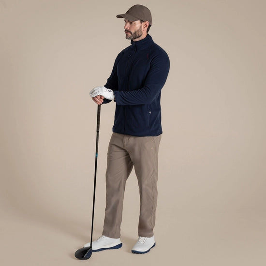 Craghoppers Men's NosiLife Bromsgrove Golf Full Zip Fleece | Craghoppers | Portwest - The Outdoor Shop