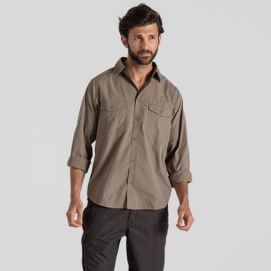 Craghoppers Mens Kiwi Long Sleeved Shirt | Craghoppers | Portwest - The Outdoor Shop