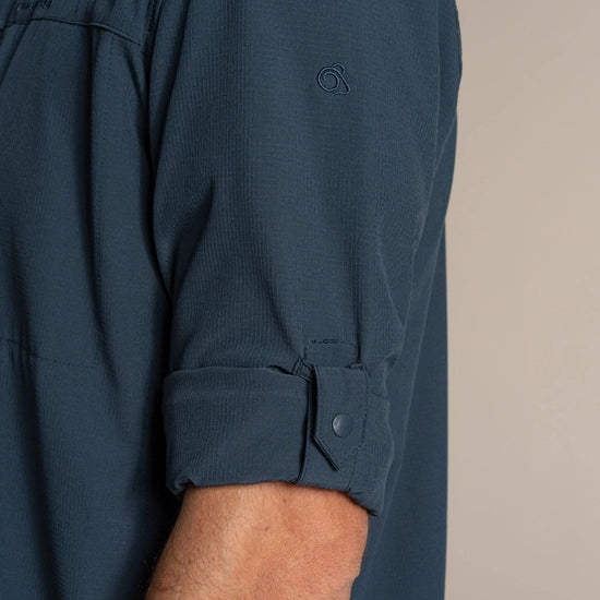 Craghoppers NosiLife Pro Long Sleeved Shirt V | Craghoppers | Portwest - The Outdoor Shop