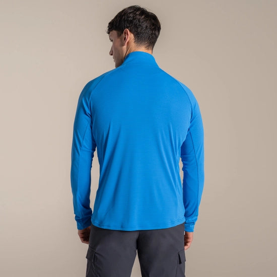 Craghoppers Men's NosiLife SolarShield+ Half Zip Top | Craghoppers | Portwest - The Outdoor Shop