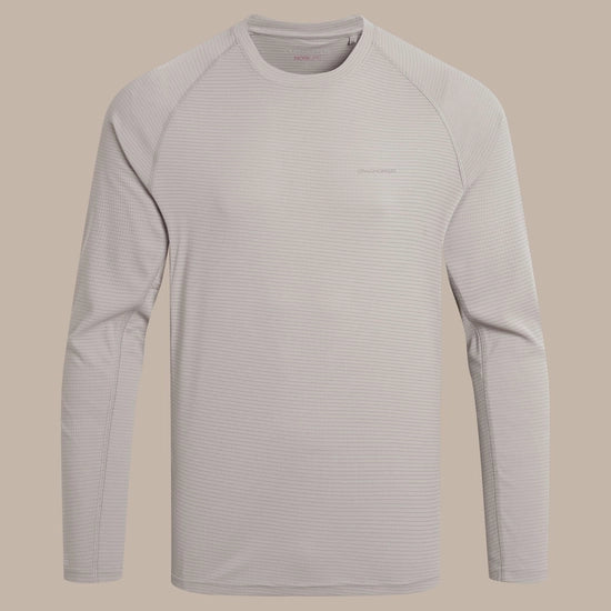 Craghoppers Men's NosiLife SolarShield+ Long Sleeved T-Shirt | Craghoppers | Portwest - The Outdoor Shop