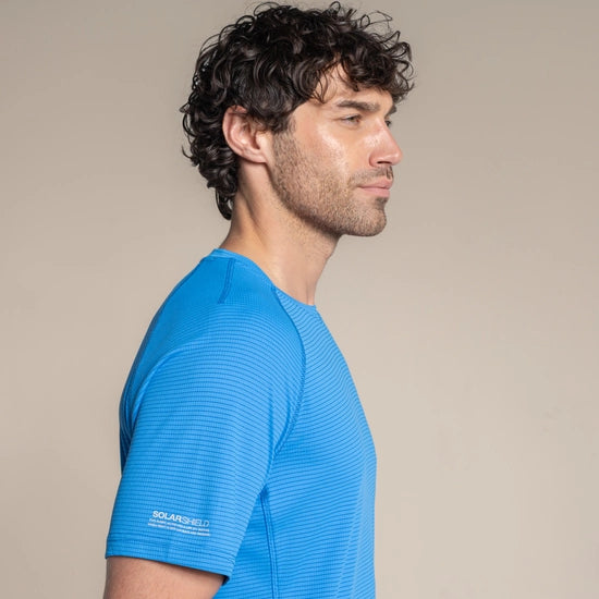 Craghoppers Men's NosiLife SolarShield+ Short Sleeved T-Shirt | Craghoppers | Portwest - The Outdoor Shop