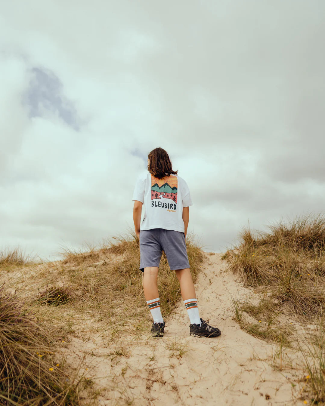 Women's Road Out Cropped Tee | Bleubird | Portwest - The Outdoor Shop