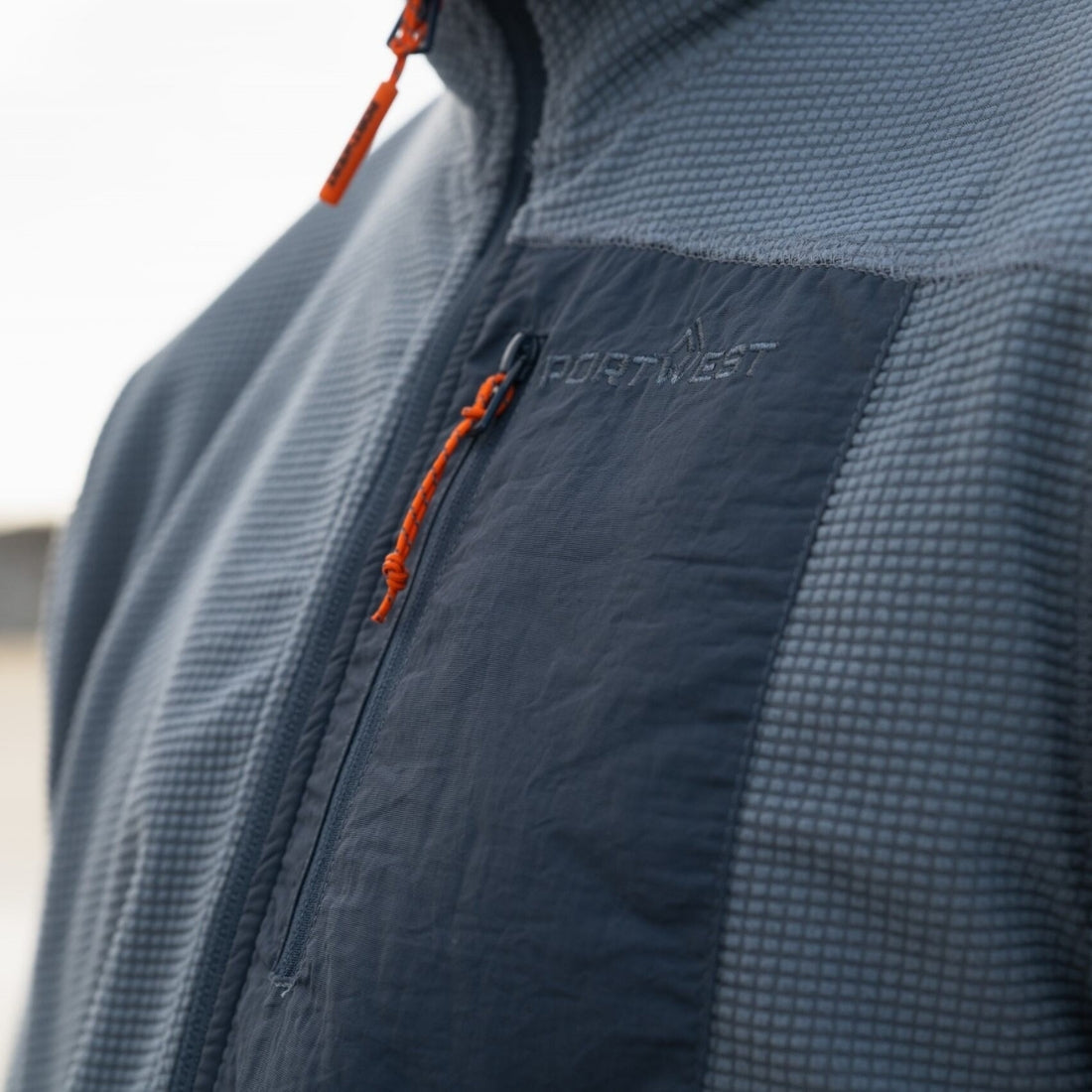 Portwest Caher Men’s Grid Microfleece Quarter-Zip | Portwest | Portwest - The Outdoor Shop