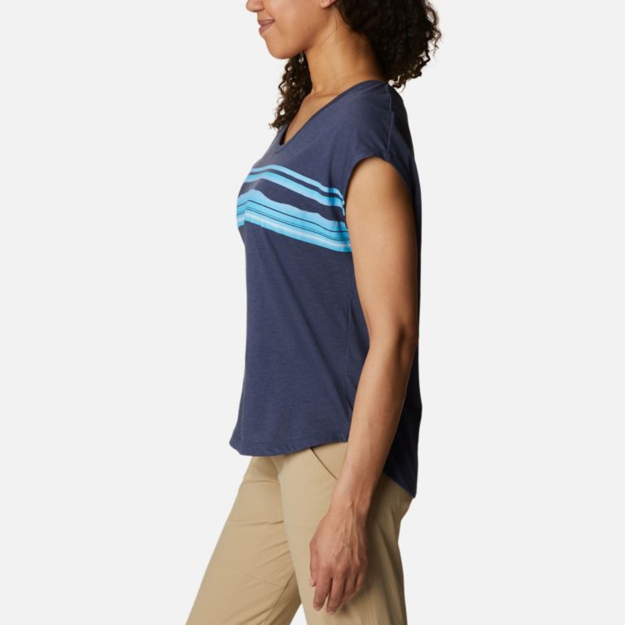 Columbia Women's Short Sleeve Bluebird Days T-Shirt | COLUMBIA | Portwest - The Outdoor Shop