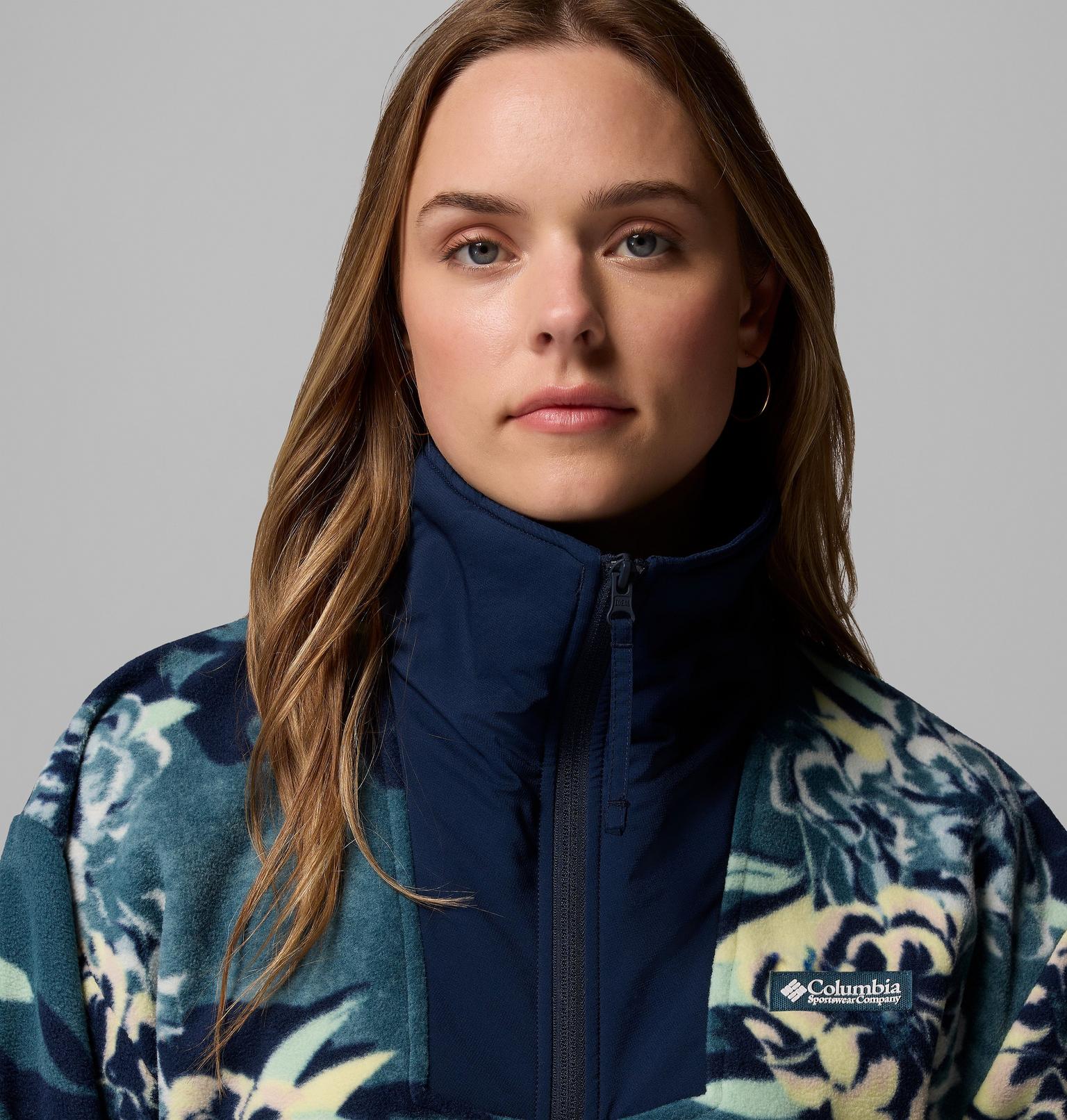 Columbia Women's Sequoia Grove™ Printed Half Zip Fleece