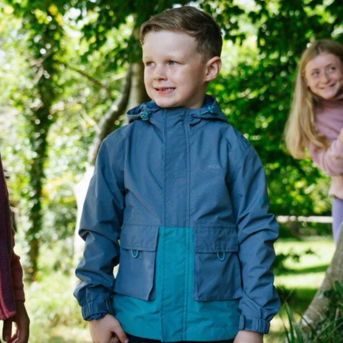 Kid's Delphi Fleece Lined Rain Jacket | Portwest | Portwest - The Outdoor Shop