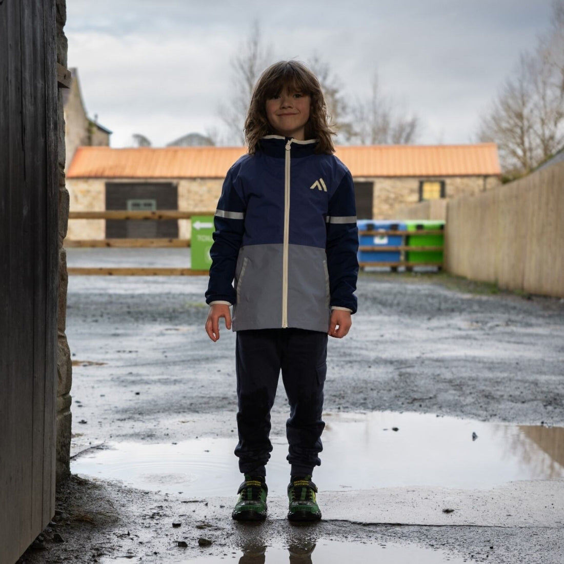 Portwest Eber Kids’ Waterproof Rain Jacket | Portwest | Portwest - The Outdoor Shop