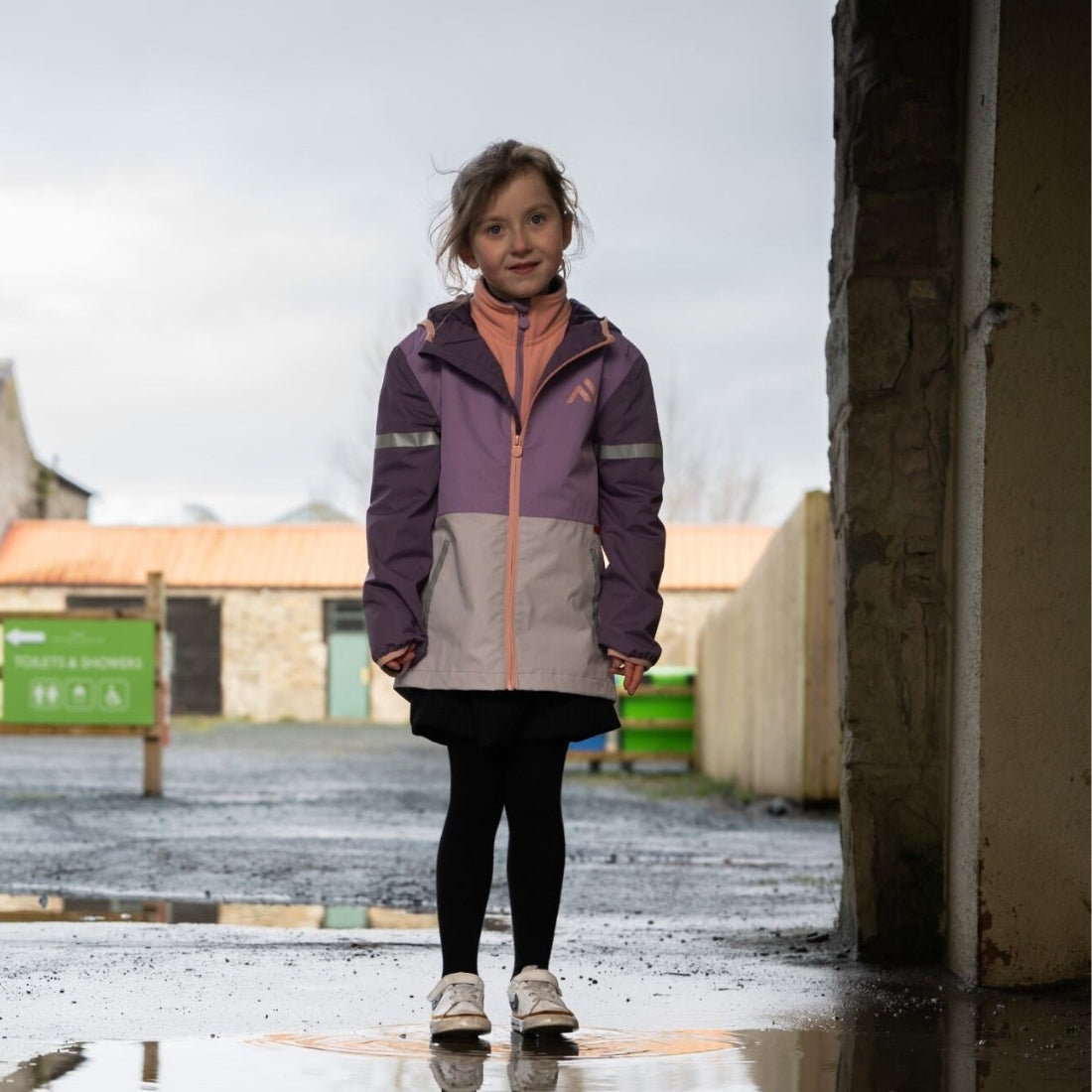 Portwest Eber Kids’ Waterproof Rain Jacket | Portwest | Portwest - The Outdoor Shop