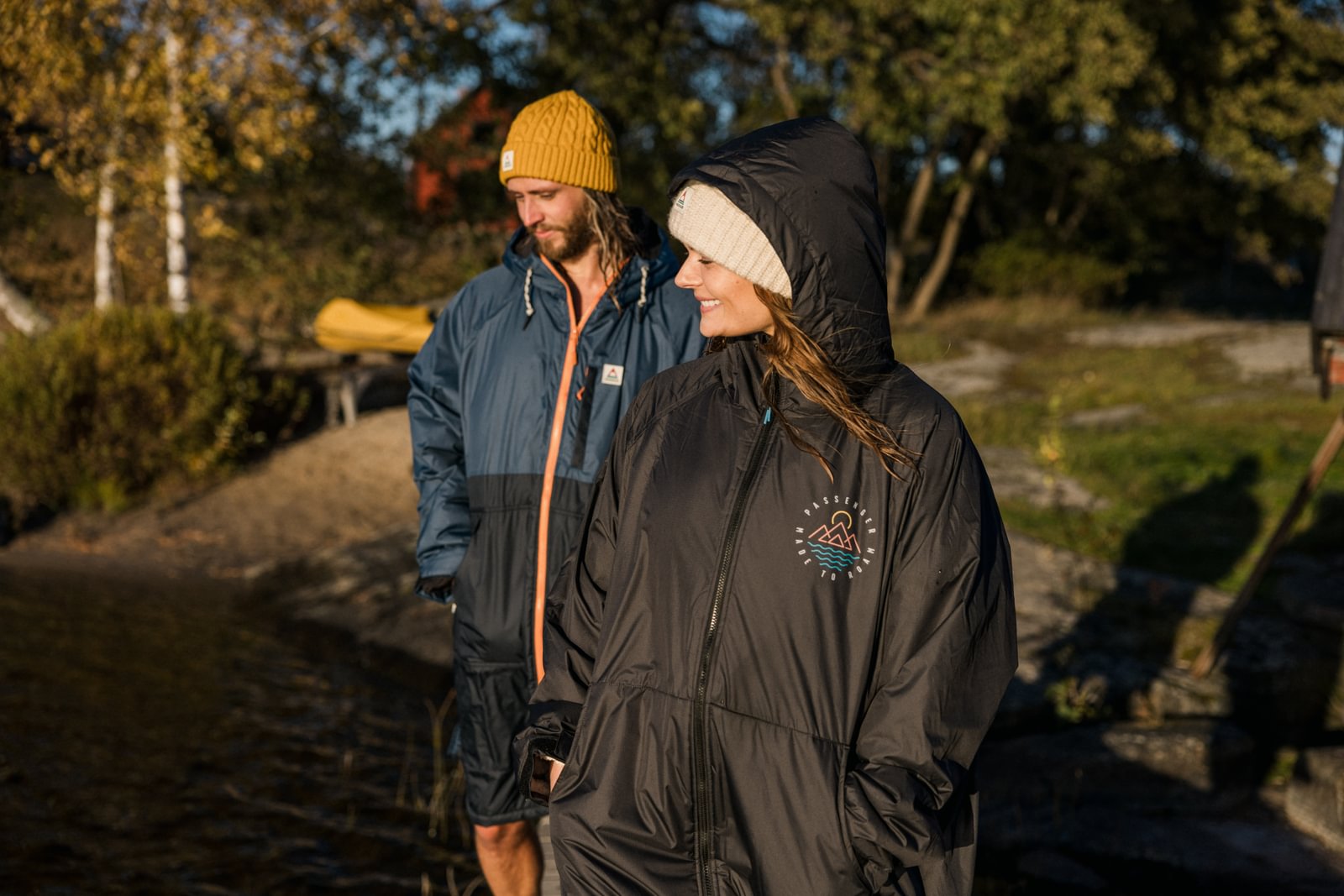 Passenger Escapism Recycled Sherpa Lined Changing Robe