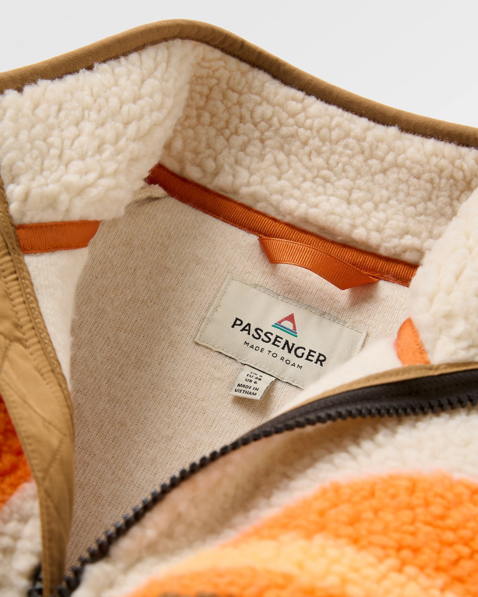 Passenger Fairbanks Full Zip Recycled Sherpa Fleece | Passenger | Portwest - The Outdoor Shop