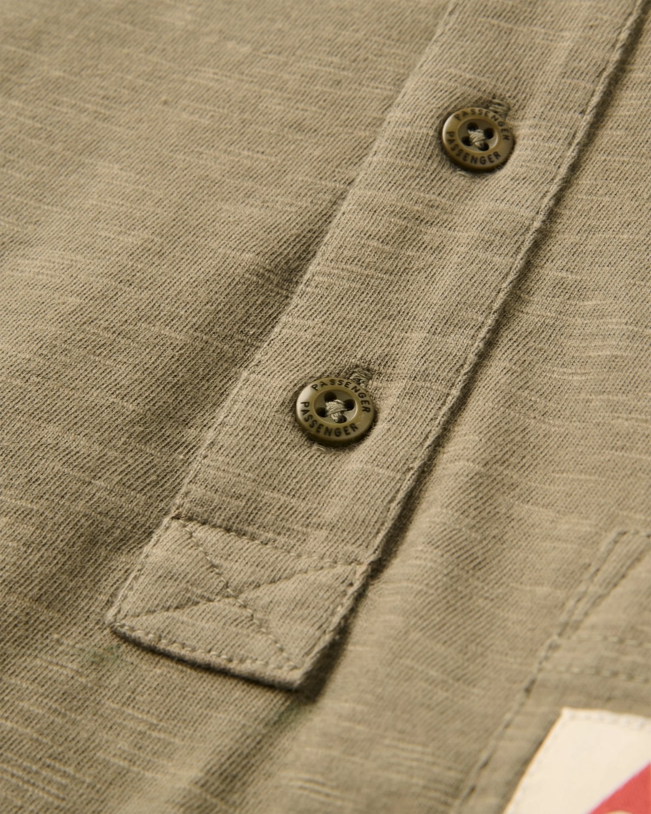 Passenger Headland LS Slub Henley | Passenger | Portwest - The Outdoor Shop