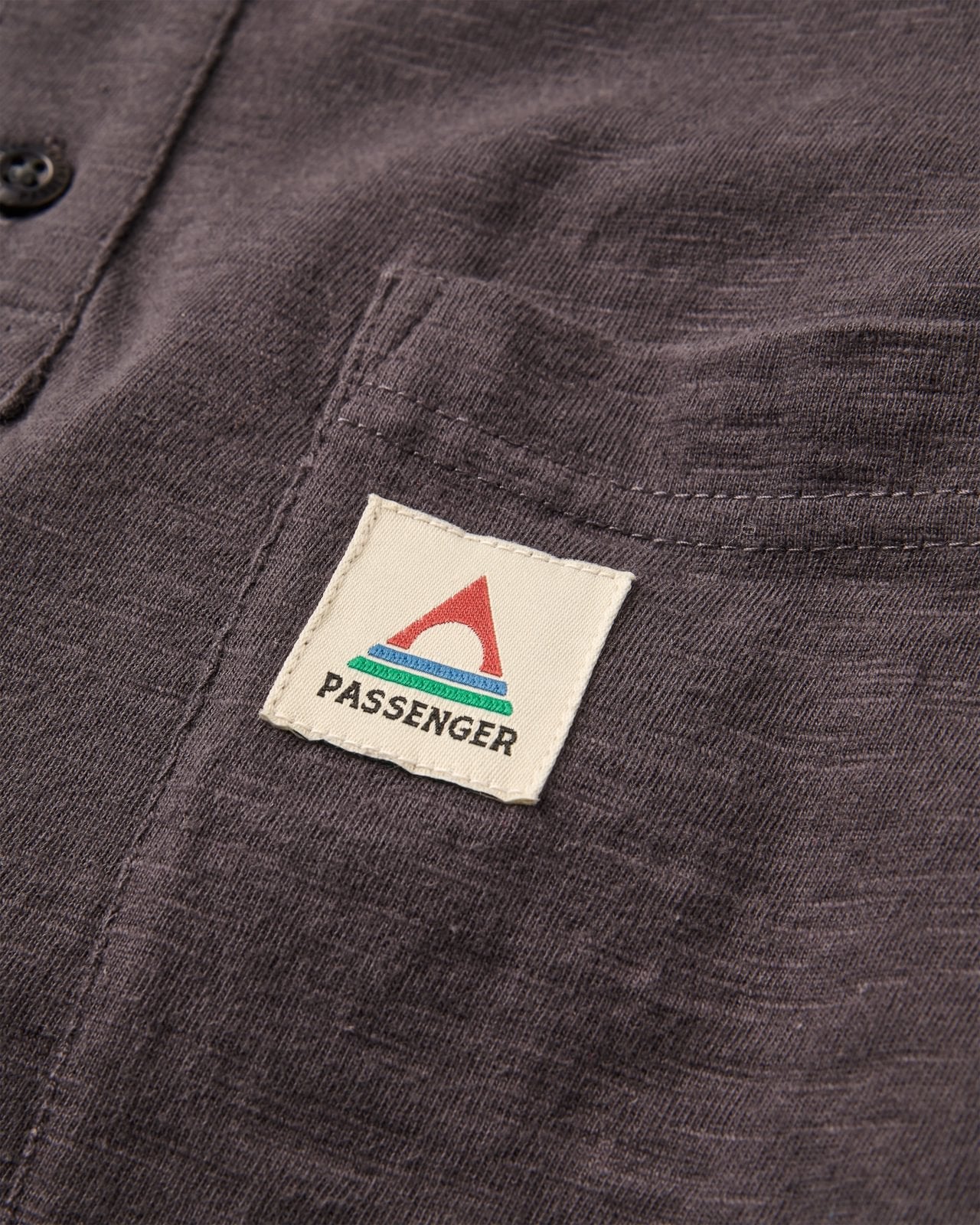 Passenger Headland LS Slub Henley | Passenger | Portwest - The Outdoor Shop