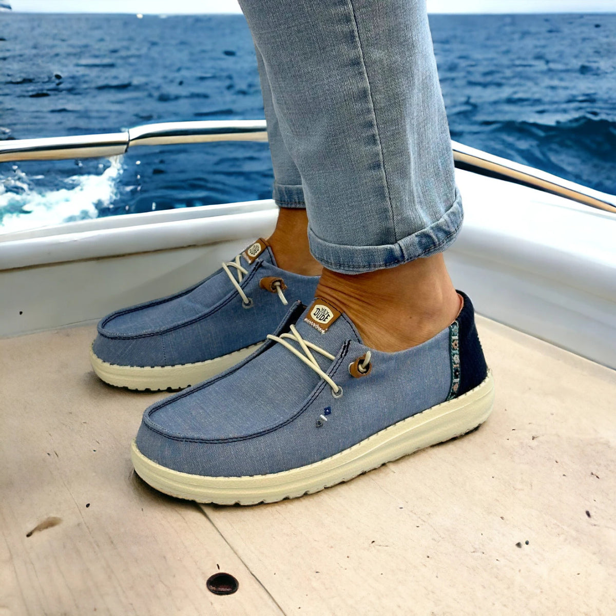 WENDY CHAMBRAY BOHO W | HEYDUDE | Portwest - The Outdoor Shop