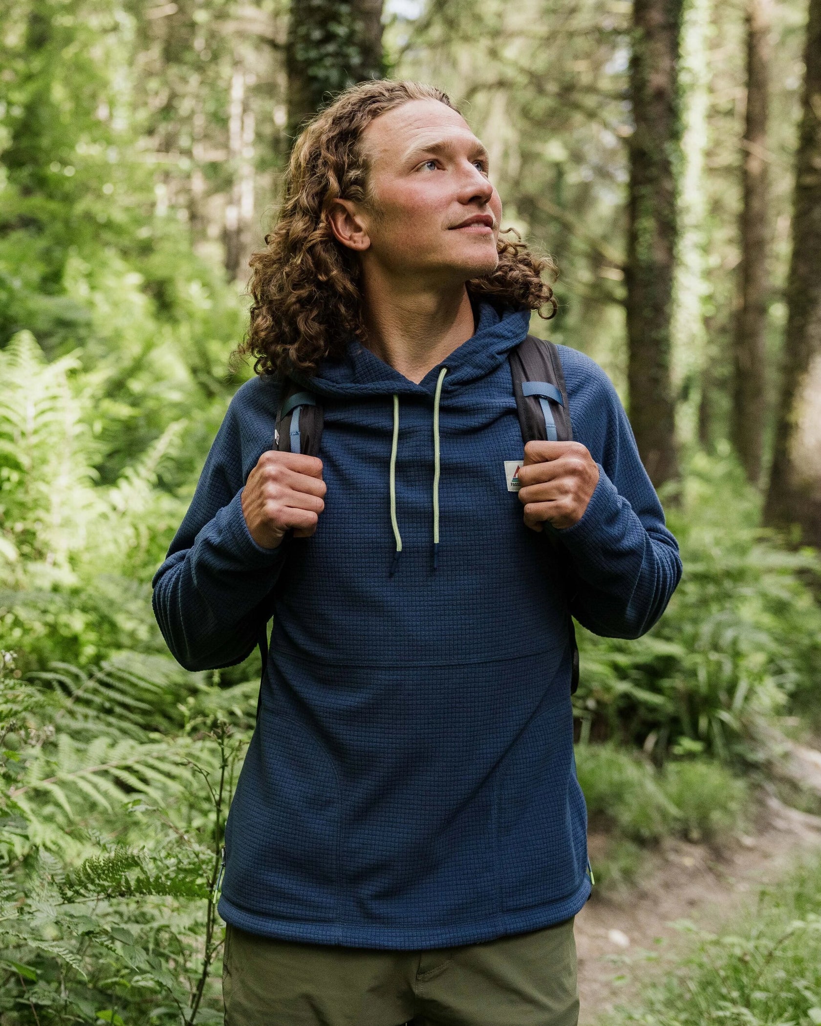 Point Recycled Grid Polar Fleece Hoodie | Passenger | Portwest - The Outdoor Shop