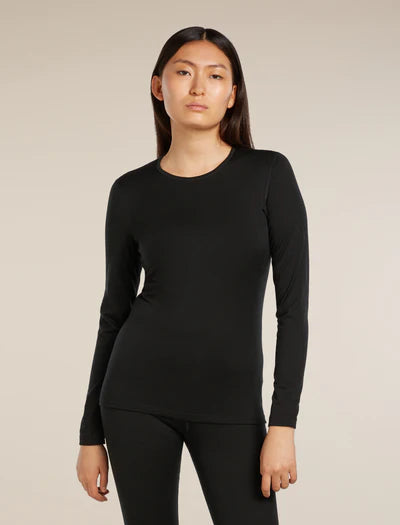 Merino 200 Oasis Women's Long Sleeve Crew Thermal Top | icebreaker | Portwest - The Outdoor Shop