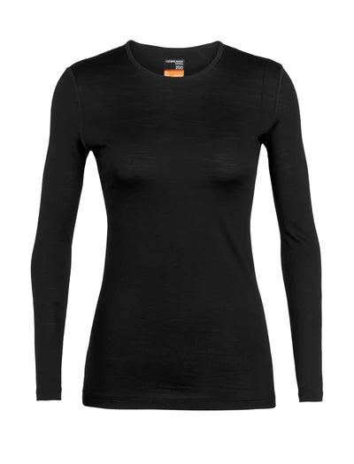 Merino 200 Oasis Women's Long Sleeve Crew Thermal Top