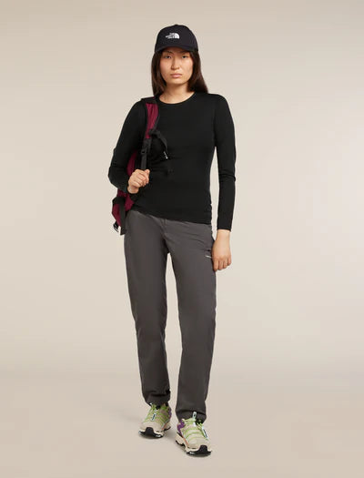 Merino 200 Oasis Women's Long Sleeve Crew Thermal Top | icebreaker | Portwest - The Outdoor Shop