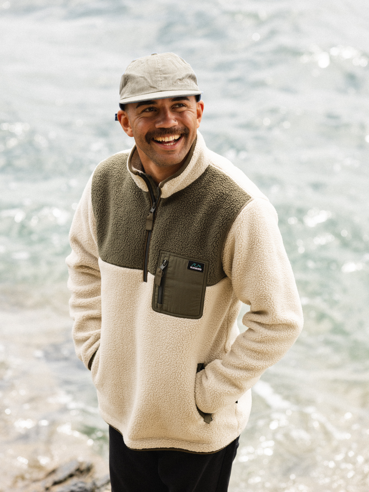 Unisex Polar 1/4 Zip Fleece | Bleubird | Portwest - The Outdoor Shop