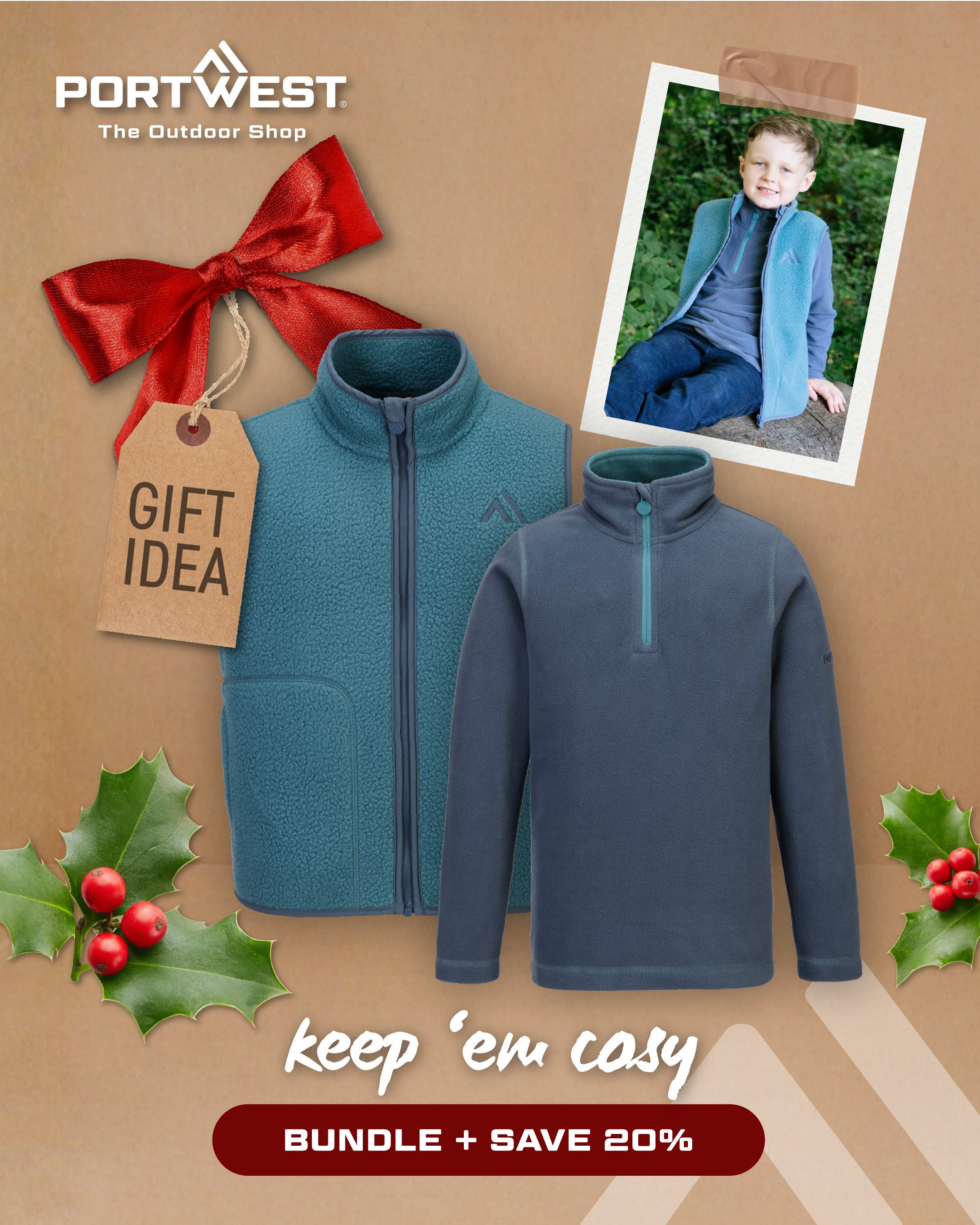 Keep ‘em Cosy in Blue - Kids Bundle