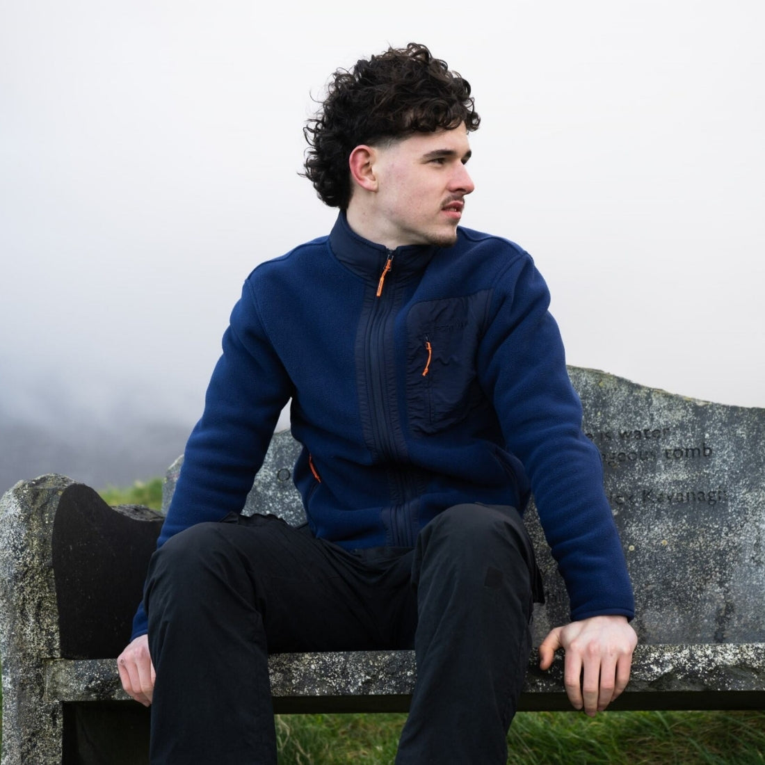 Portwest Kippure Men’s Bonded Sherpa Full-Zip Fleece Jacket | Portwest | Portwest - The Outdoor Shop