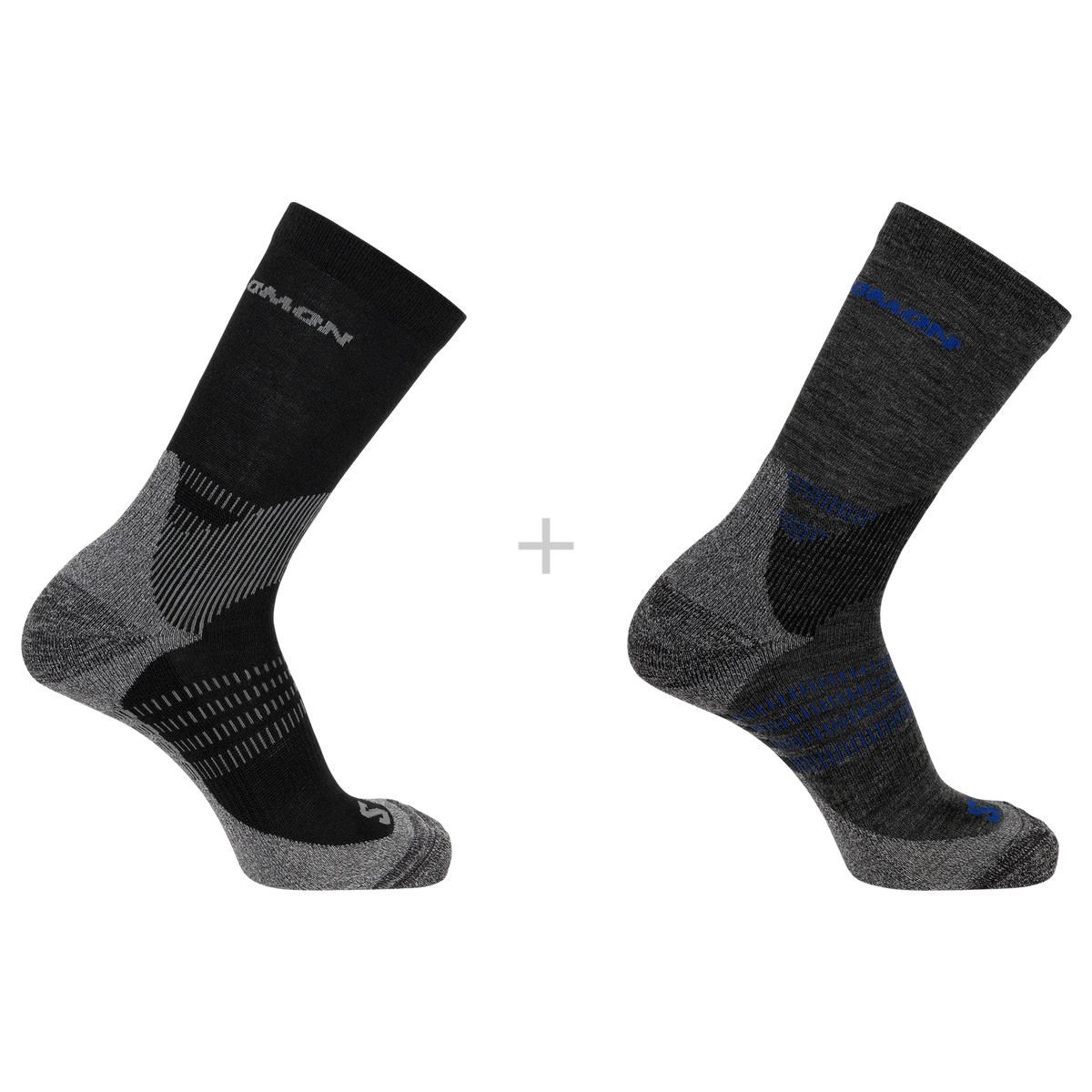 Salomon Unisex X Ultra Access 2-Pack Crew Socks | Salomon | Portwest - The Outdoor Shop