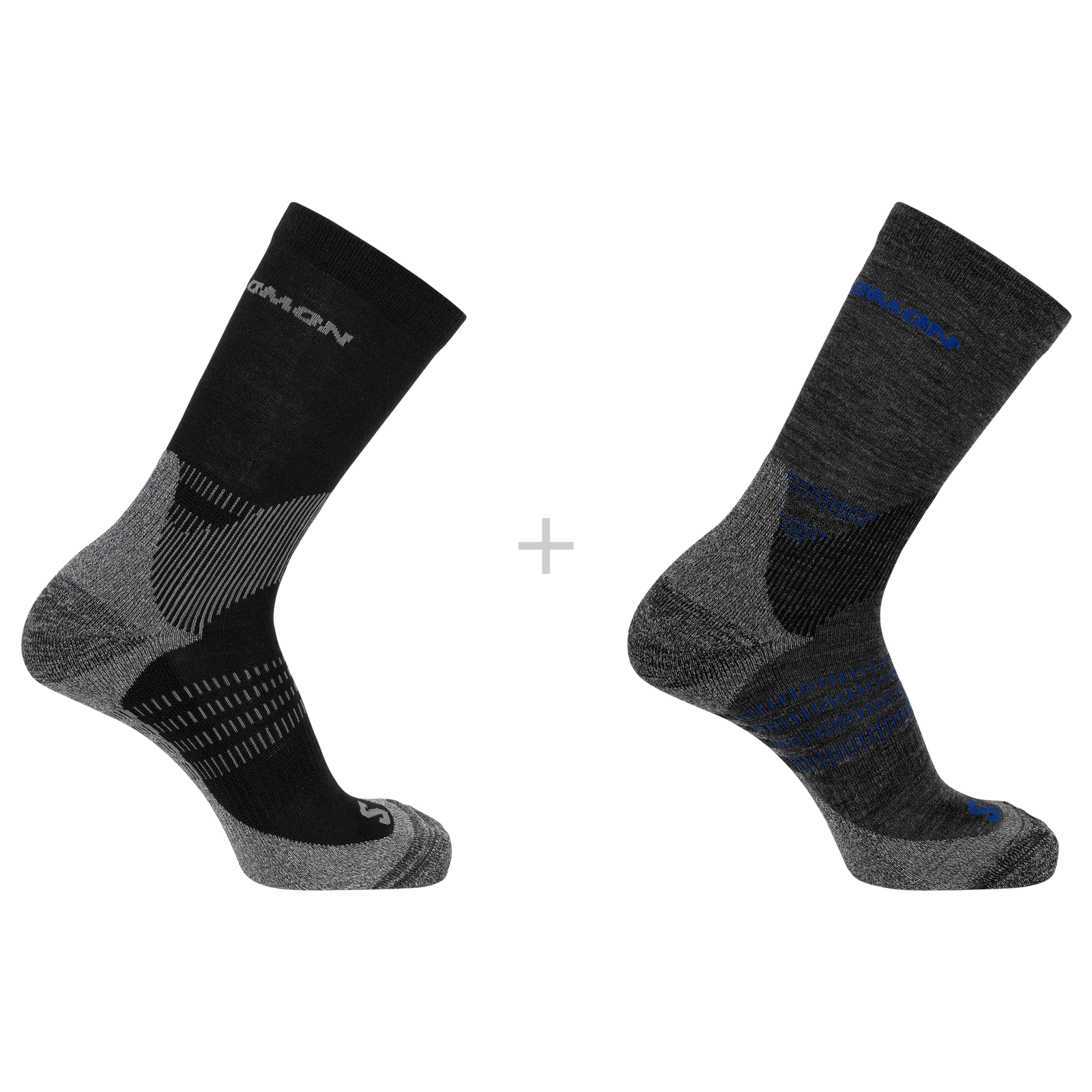 Salomon Unisex X Ultra Access 2-Pack Crew Socks