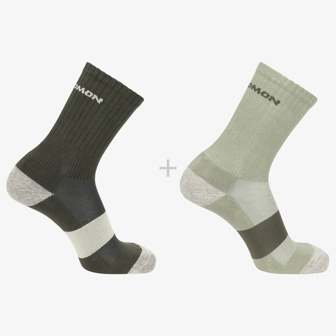 Salomon Evasion Crew Socks 2-Pack | Salomon | Portwest - The Outdoor Shop