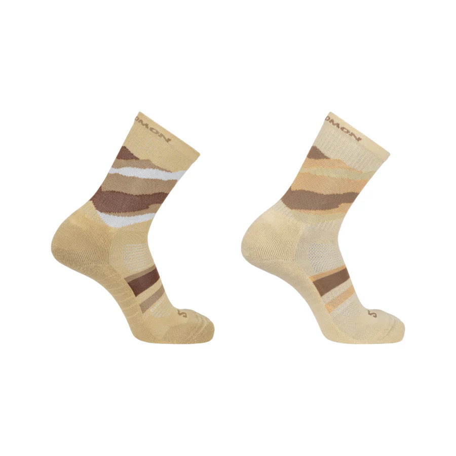 OUT ALPS CREW 2-PACK Unisex Socks | Salomon | Portwest - The Outdoor Shop