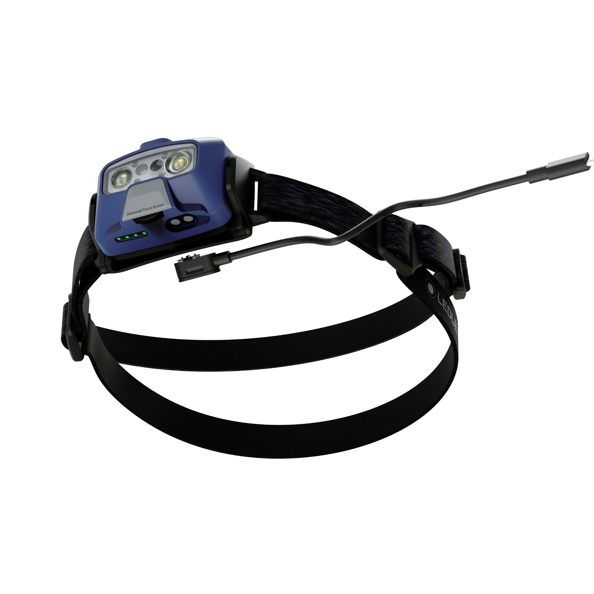 Ledlenser HF6R CORE Rechargeable Head Torch Blue | LEDLENSER | Portwest - The Outdoor Shop