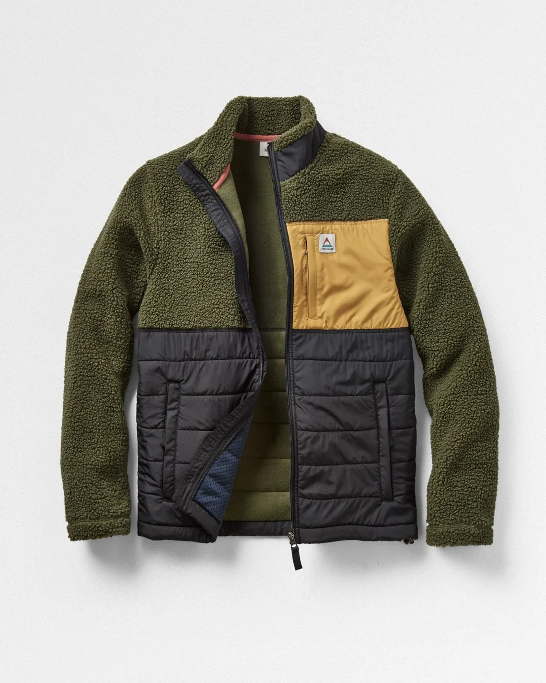 Passenger Men's Born Explorer Polar-Lined Sherpa Fleece