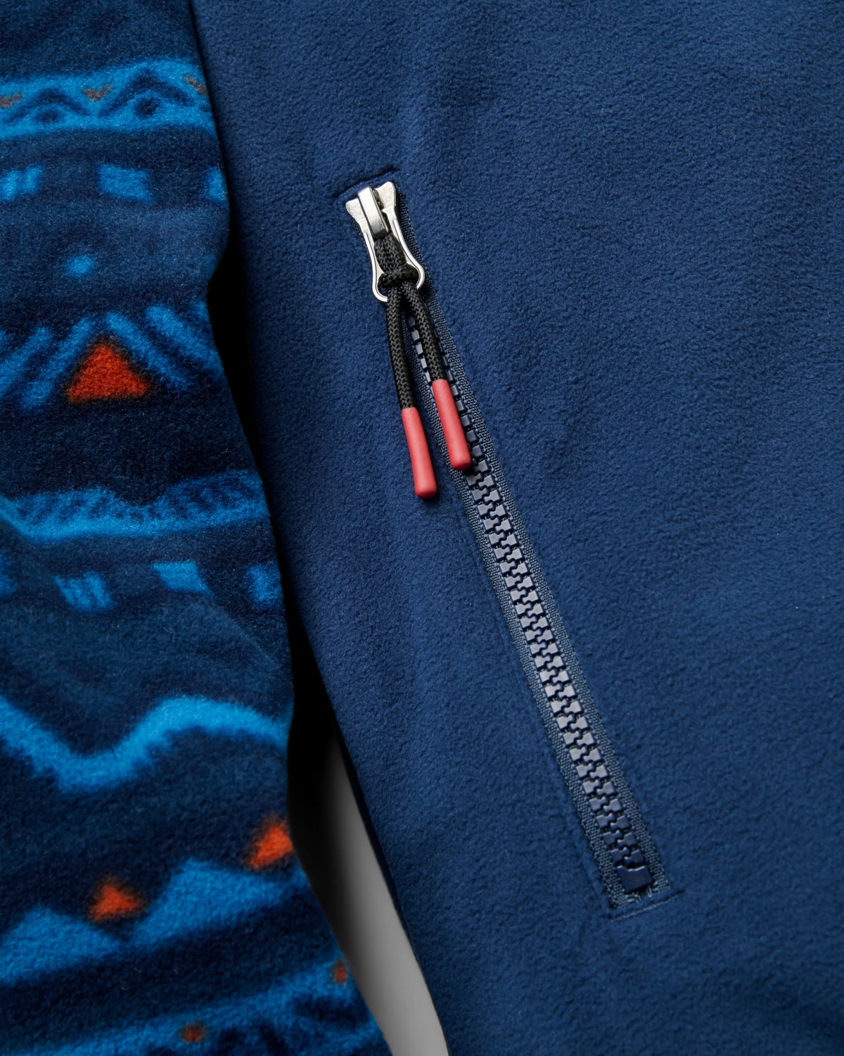 Passenger Set Off Recycled Polar 1/4 Zip Fleece