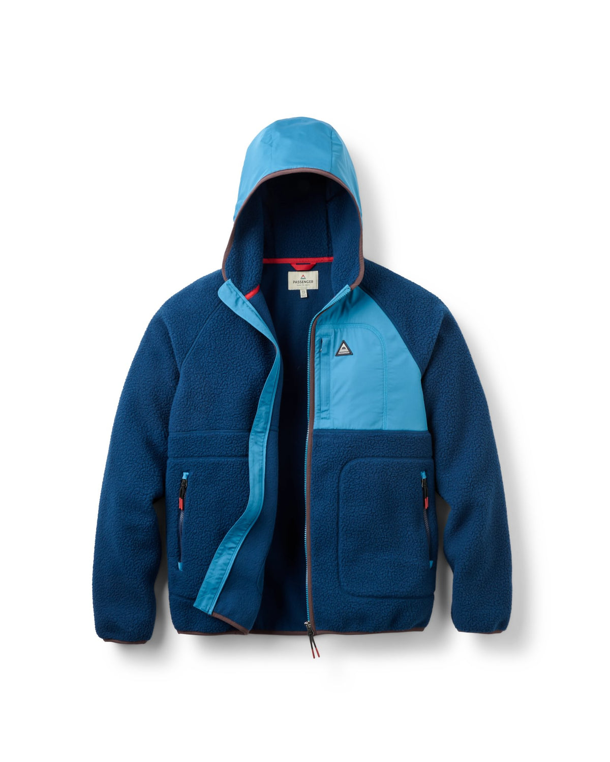 Passenger Offgrid Recycled Fleece Hooded Sherpa Fleece