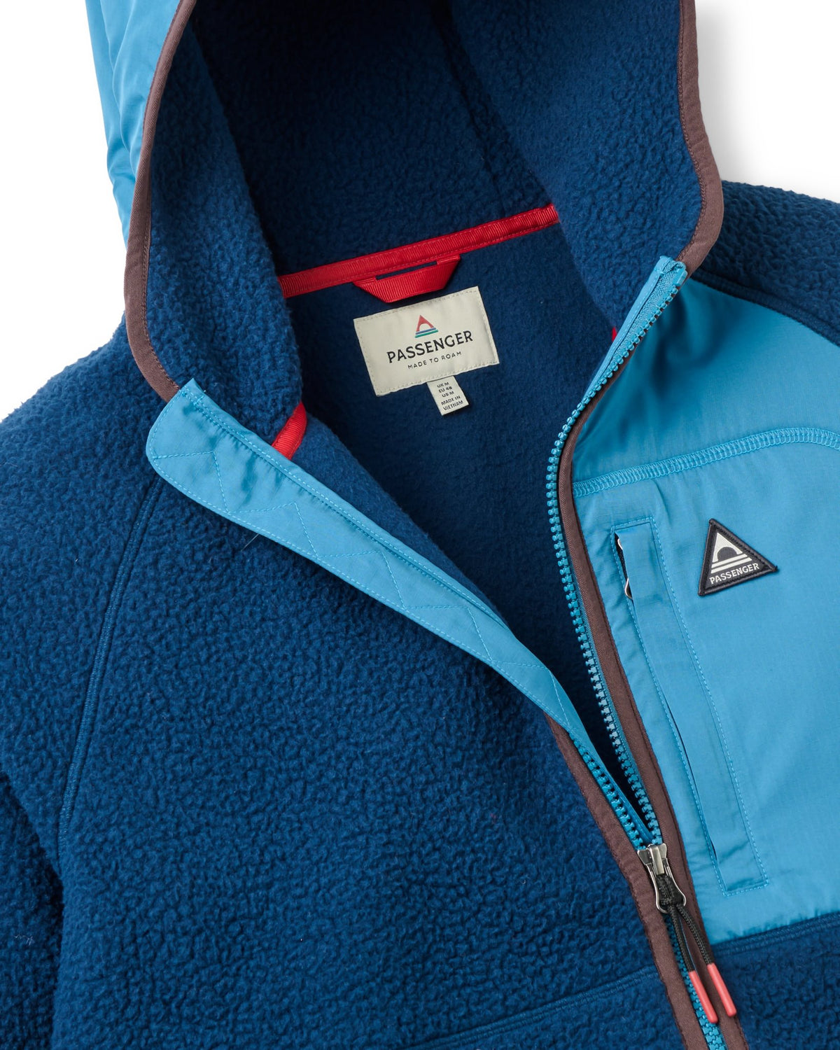 Passenger Offgrid Recycled Fleece Hooded Sherpa Fleece