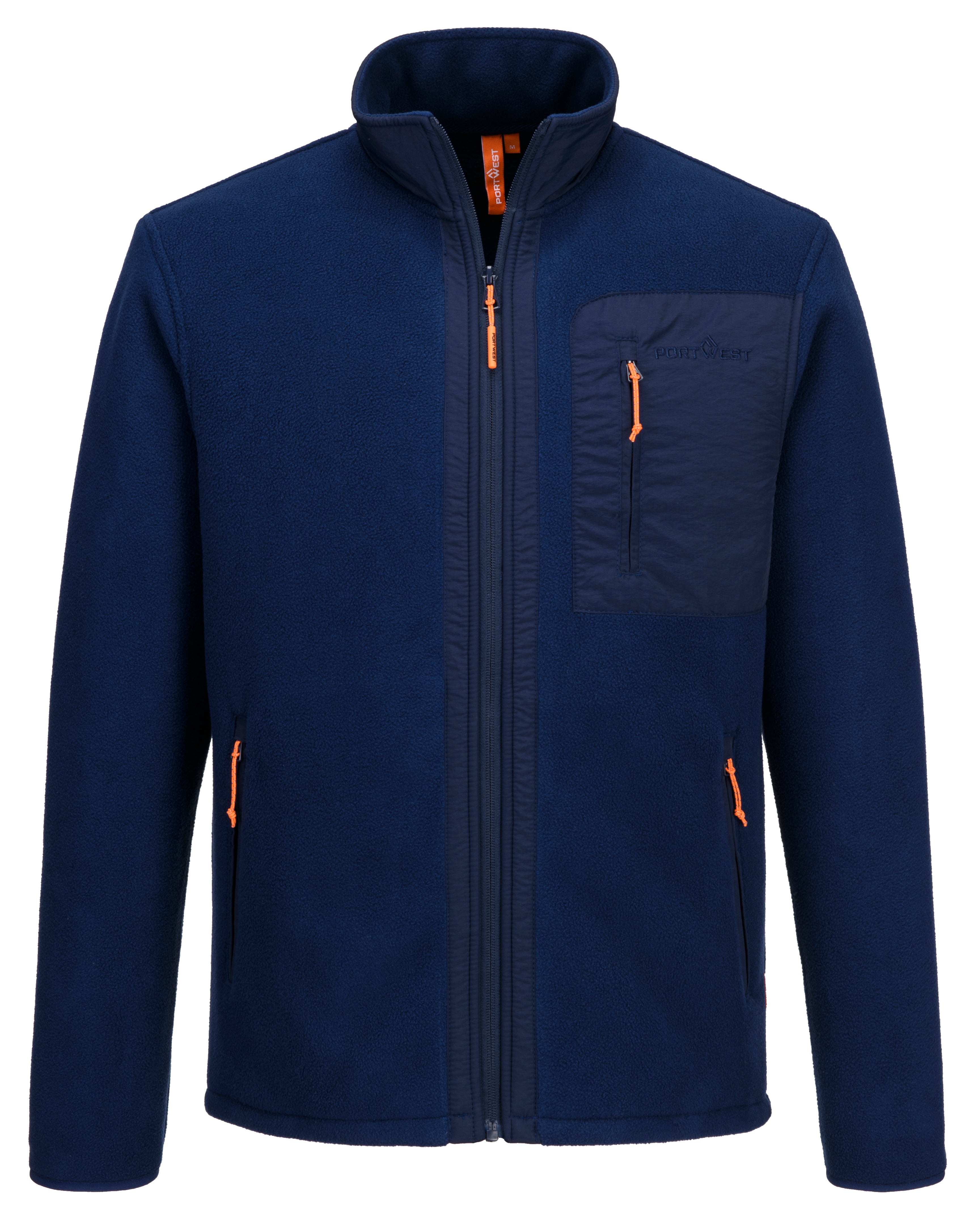 Portwest Kippure Men’s Bonded Sherpa Full-Zip Fleece Jacket | CHARLES HUGHES | Portwest - The Outdoor Shop