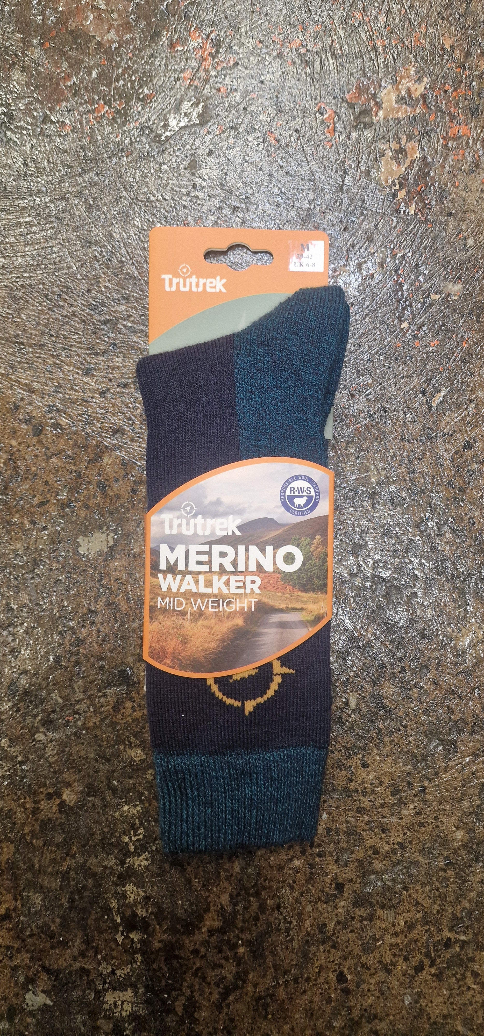 Trutrek Merino Walker Crew Sock