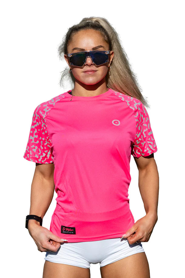 Neon Reflective Short Sleeve T-Shirt (L)