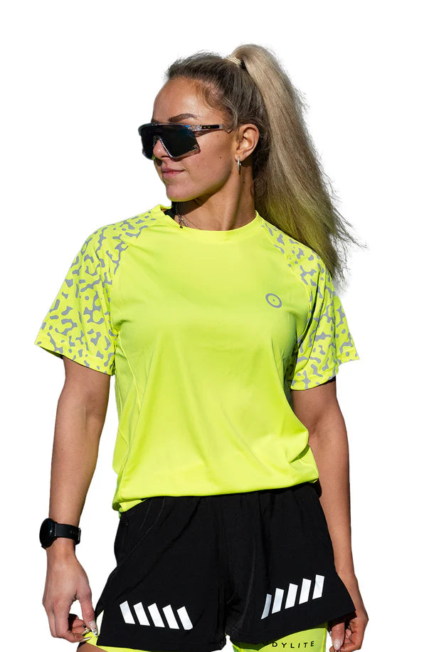 Neon Reflective Short Sleeve T-Shirt (L)