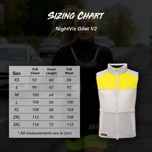 NightViz Reflective Gilet V2 | BODYLITE | Portwest - The Outdoor Shop