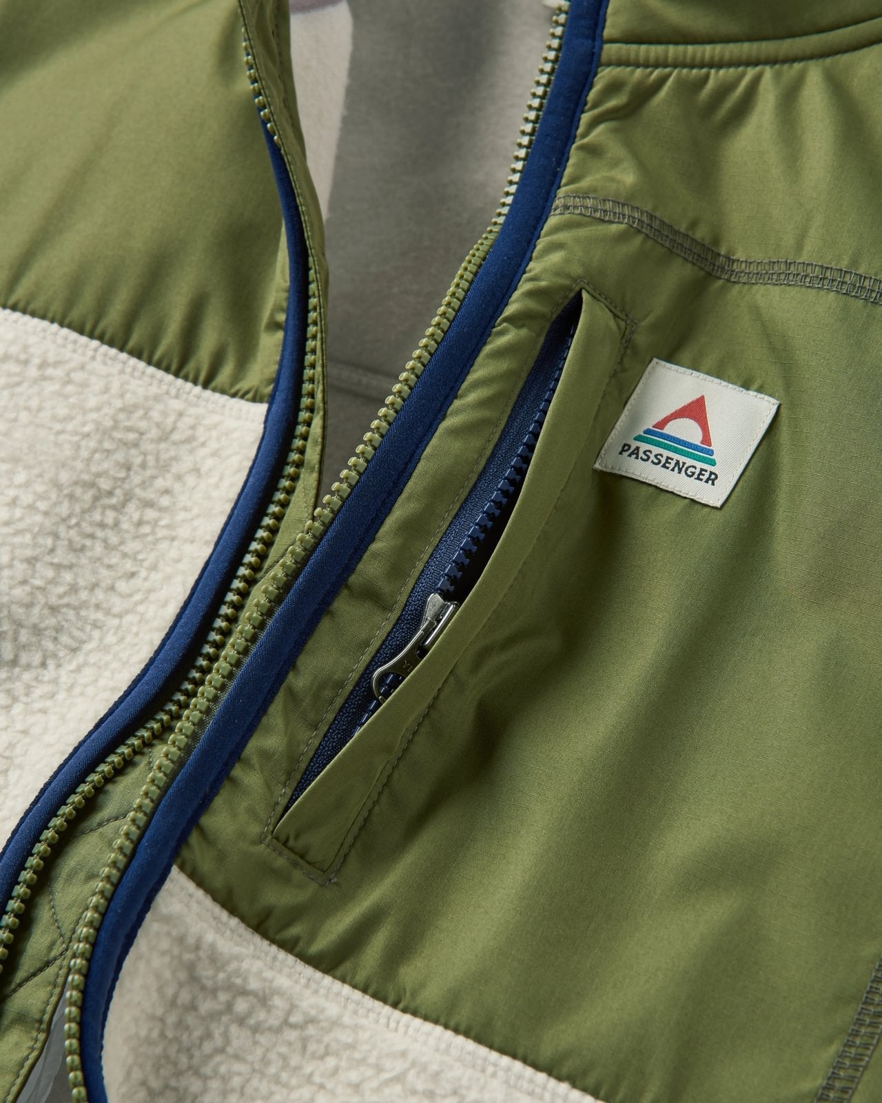 Passenger Offgrid Recycled Sherpa Fleece Vest | Passenger | Portwest - The Outdoor Shop