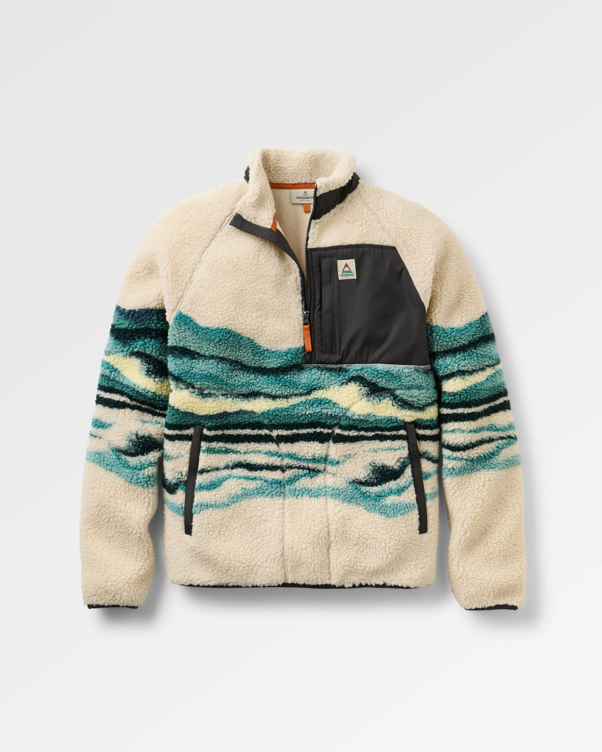 Passenger Men's Offroad Sherpa 1/2 Zip Fleece | Passenger | Portwest - The Outdoor Shop