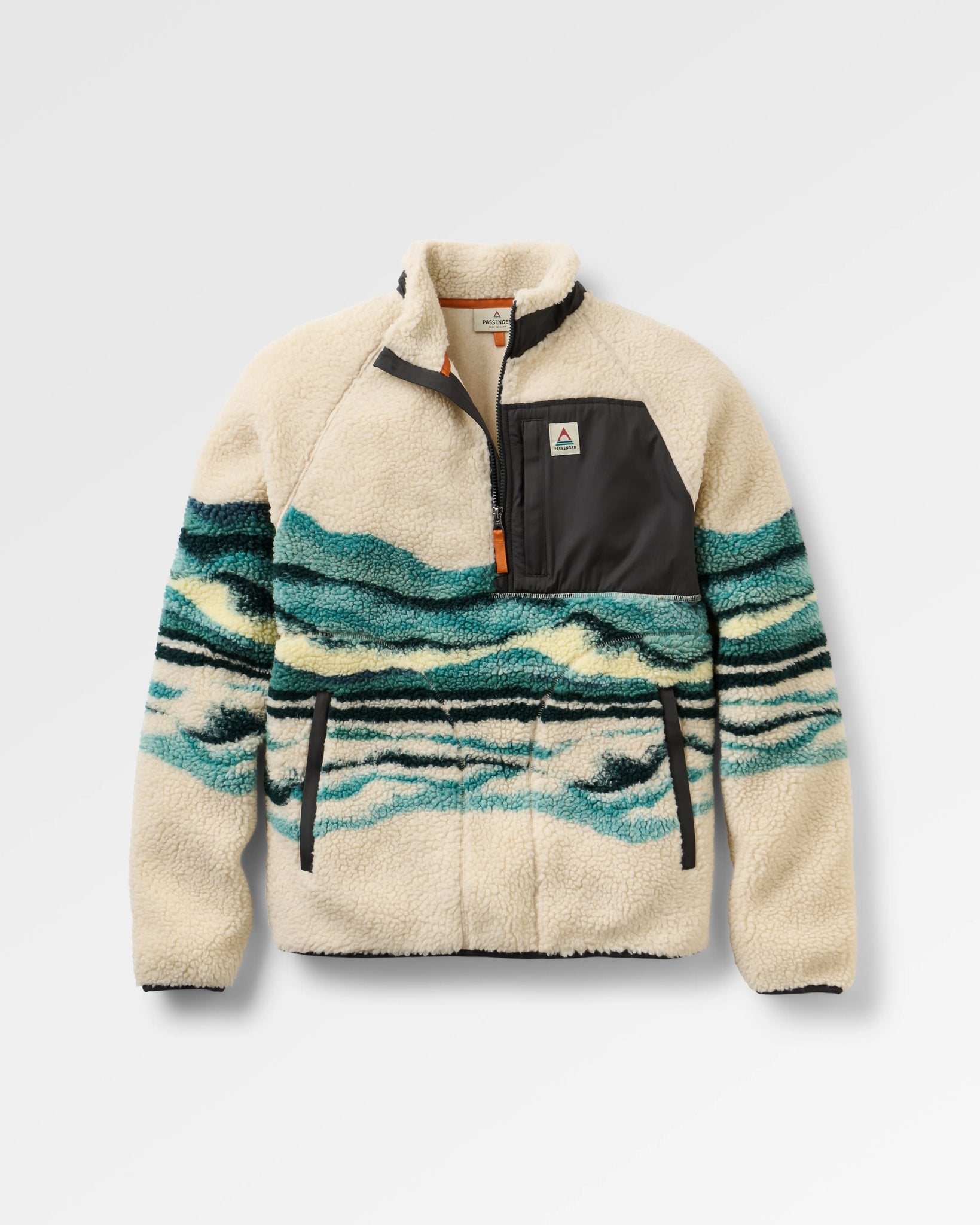 Passenger Men's Offroad Sherpa 1/2 Zip Fleece | Passenger | Portwest - The Outdoor Shop