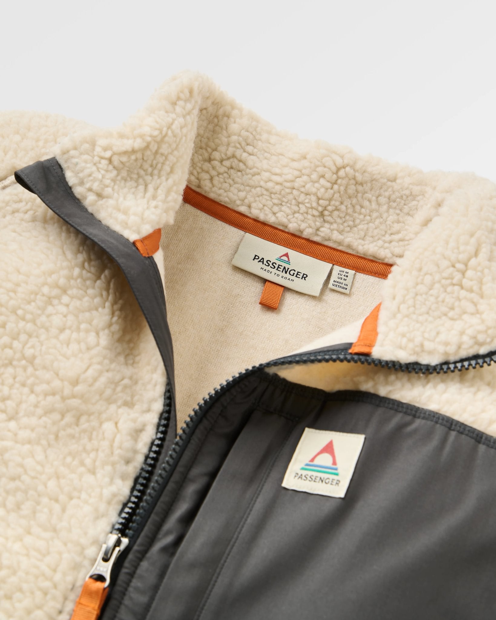 Passenger Men's Offroad Sherpa 1/2 Zip Fleece | Passenger | Portwest - The Outdoor Shop