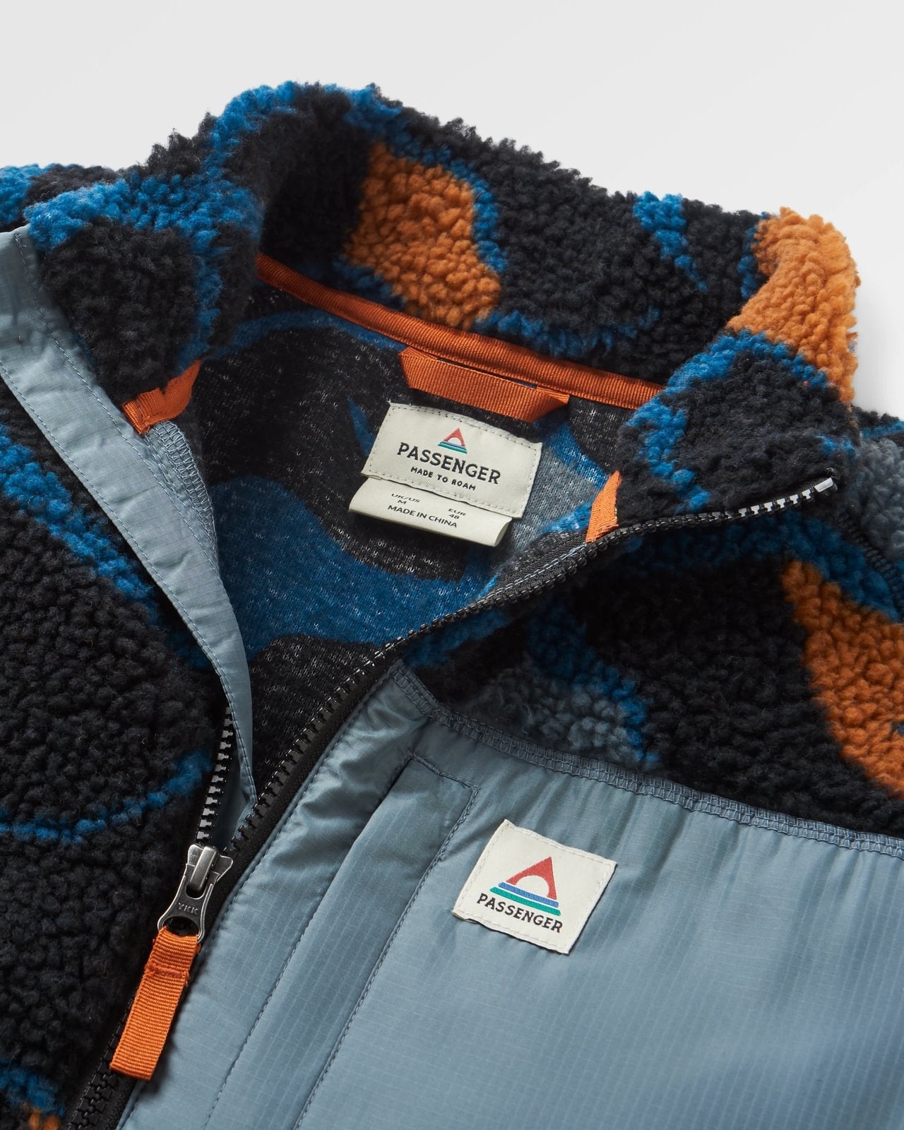 Passenger Offroad Recycled Sherpa 1/2 Zip Fleece | Passenger | Portwest - The Outdoor Shop