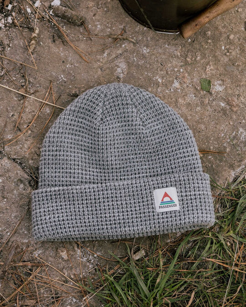 Moss Double Layer Recycled Waffle Beanie | Passenger | Portwest - The Outdoor Shop
