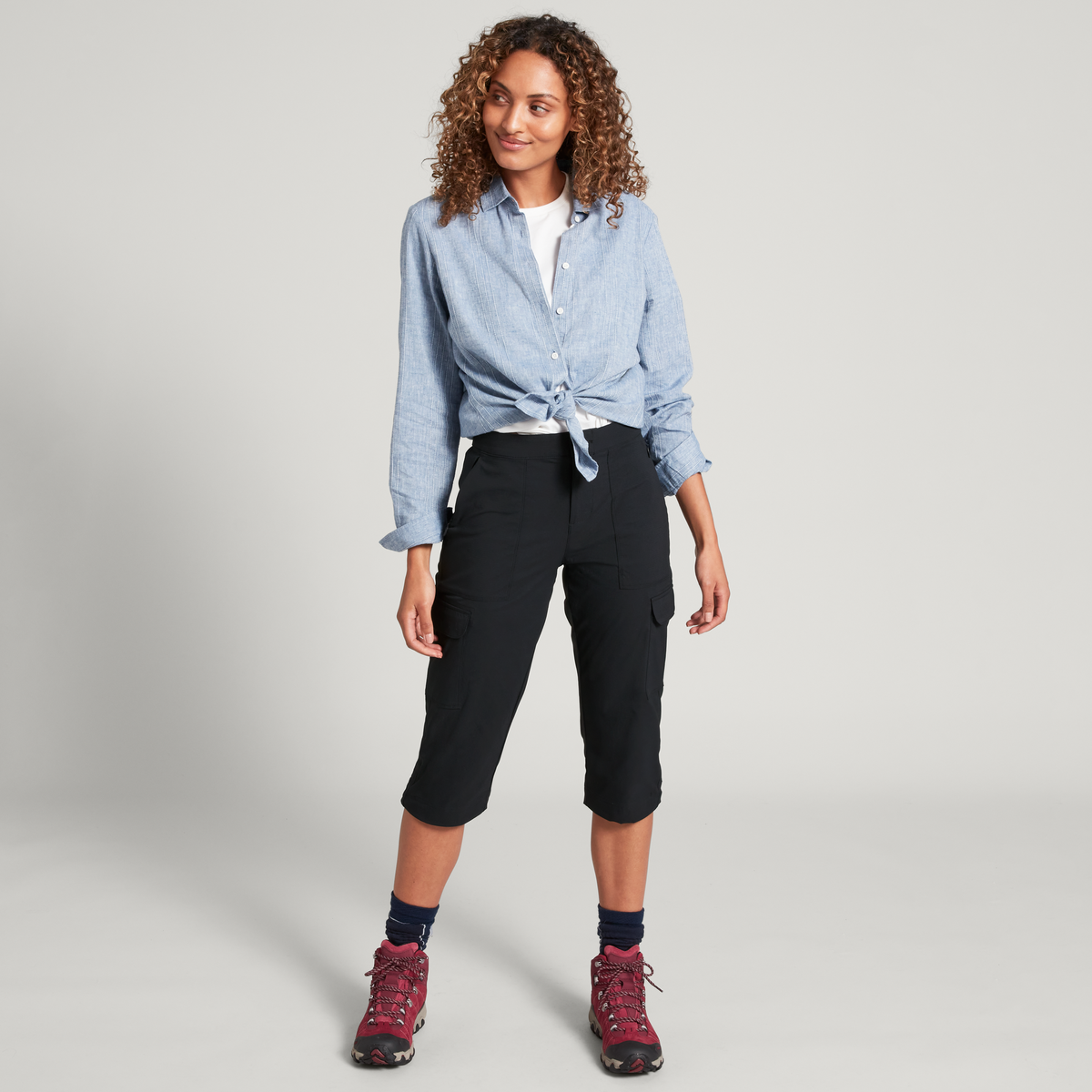 Kathmandu Women's Miro 3/4 Pants | KATHMANDU | Portwest - The Outdoor Shop