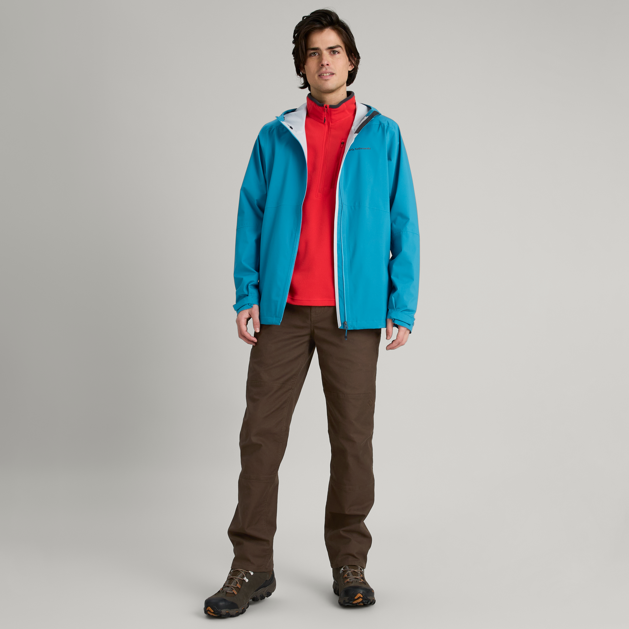 Kathmandu Trailhead Stretch Men's 2.5-Layer Rain Jacket | KATHMANDU | Portwest - The Outdoor Shop